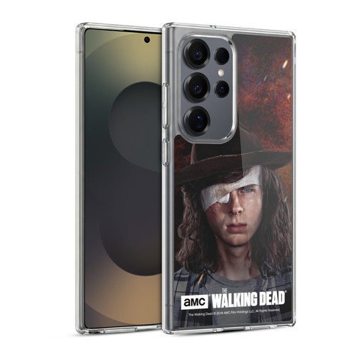AMC The Walking Dead Season 8 Portraits Carl Soft Gel Case for Samsung Galaxy S25 Ultra & MagSafe