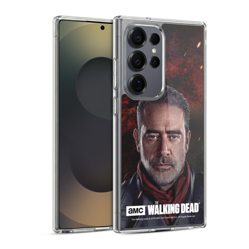 AMC The Walking Dead Season 8 Portraits Negan Soft Gel Case for Samsung Galaxy S25 Ultra & MagSafe