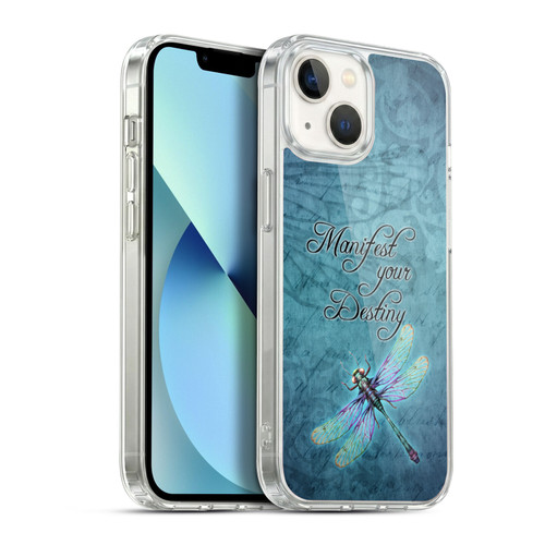 Brigid Ashwood Inspirational Dragonfly Soft Gel Case for Apple iPhone 13