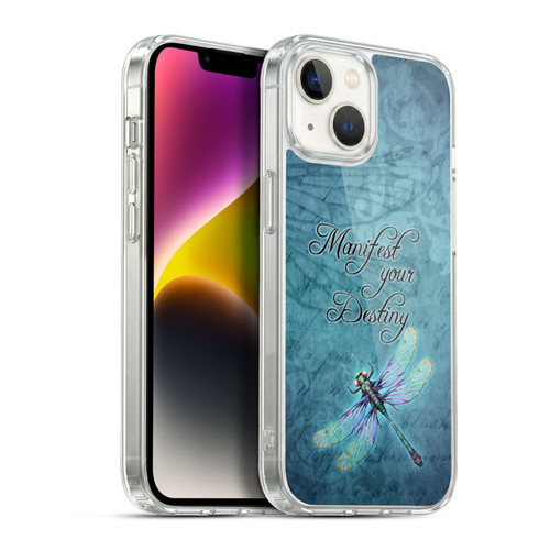 Brigid Ashwood Inspirational Dragonfly Soft Gel Case for Apple iPhone 14