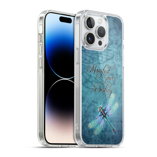 Brigid Ashwood Inspirational Dragonfly Soft Gel Case for Apple iPhone 14 Pro Max & MagSafe