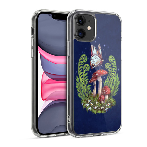 Brigid Ashwood Vintage Romance 2 Evening Toadstools 2 Soft Gel Case for Apple iPhone 11