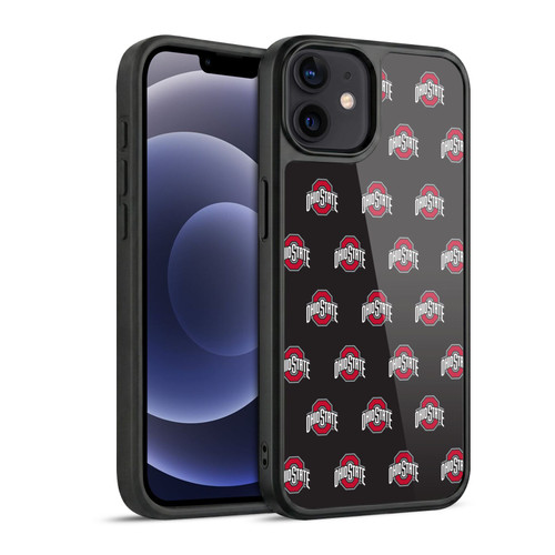 Ohio State University Logo Pattern Gel Armour Case For Apple iPhone 12 / iPhone 12 Pro