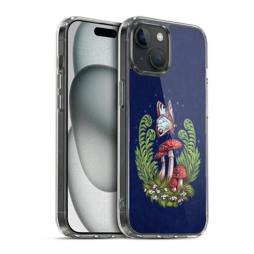 Brigid Ashwood Vintage Romance 2 Evening Toadstools 2 Soft Gel Case for Apple iPhone 15 & MagSafe