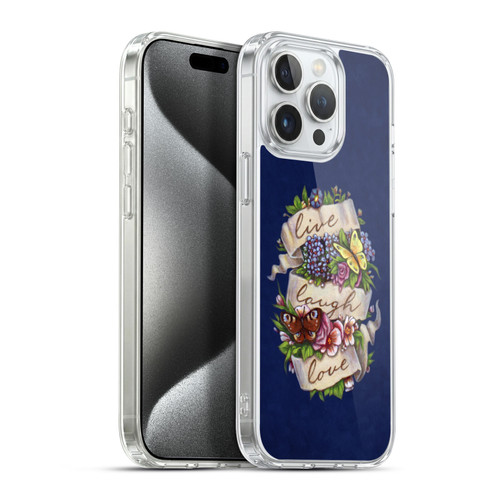 Brigid Ashwood Vintage Romance 2 Live Laugh Love 2 Soft Gel Case for Apple iPhone 15 Pro Max & MagSafe