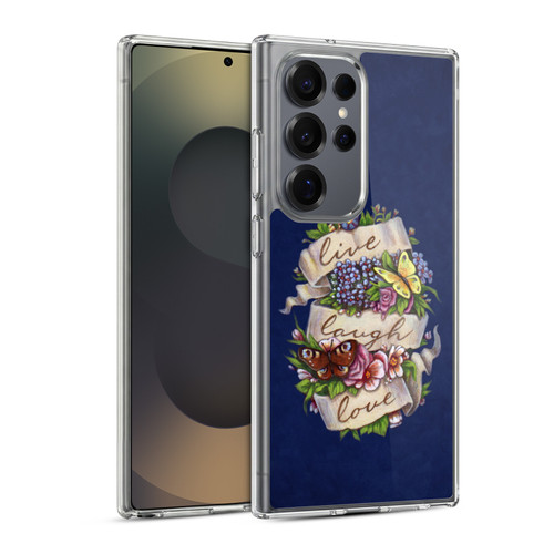 Brigid Ashwood Vintage Romance 2 Live Laugh Love 2 Soft Gel Case for Samsung Galaxy S25 Ultra & MagSafe