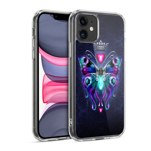 Brigid Ashwood Winged Things Steampunk Butterfly Soft Gel Case for Apple iPhone 11