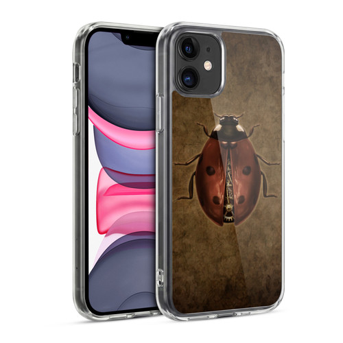 Brigid Ashwood Winged Things Steampunk Ladybug Soft Gel Case for Apple iPhone 11