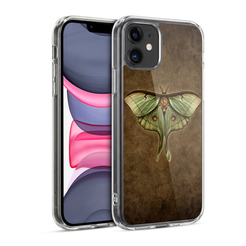 Brigid Ashwood Winged Things Steampunk Luna Moth Soft Gel Case for Apple iPhone 11
