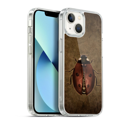 Brigid Ashwood Winged Things Steampunk Ladybug Soft Gel Case for Apple iPhone 13