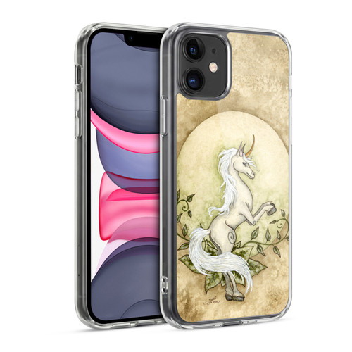 Amy Brown Mythical Unicorn Earth Soft Gel Case for Apple iPhone 11