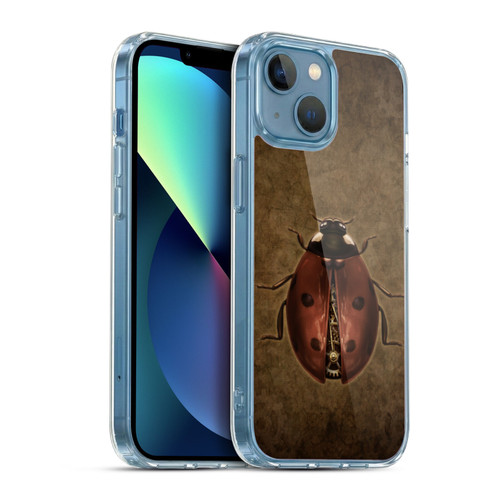 Brigid Ashwood Winged Things Steampunk Ladybug Soft Gel Case for Apple iPhone 13 Mini & MagSafe