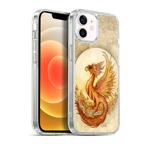 Amy Brown Mythical Fire Element Soft Gel Case for Apple iPhone 12 / iPhone 12 Pro & MagSafe