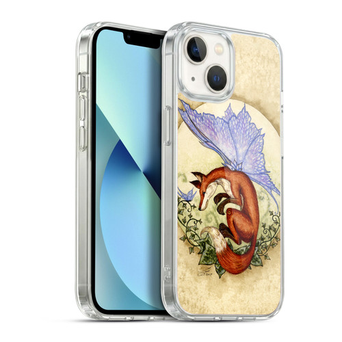 Amy Brown Mythical Curiousity Fox Soft Gel Case for Apple iPhone 13