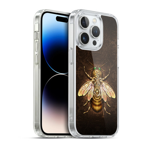 Brigid Ashwood Winged Things Steampunk Bee Soft Gel Case for Apple iPhone 13 Pro & MagSafe