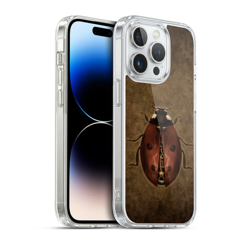 Brigid Ashwood Winged Things Steampunk Ladybug Soft Gel Case for Apple iPhone 13 Pro & MagSafe
