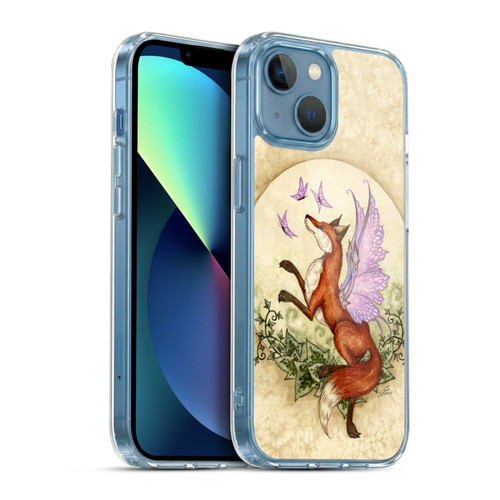 Amy Brown Mythical Fox Fairy Soft Gel Case for Apple iPhone 13 Mini & MagSafe