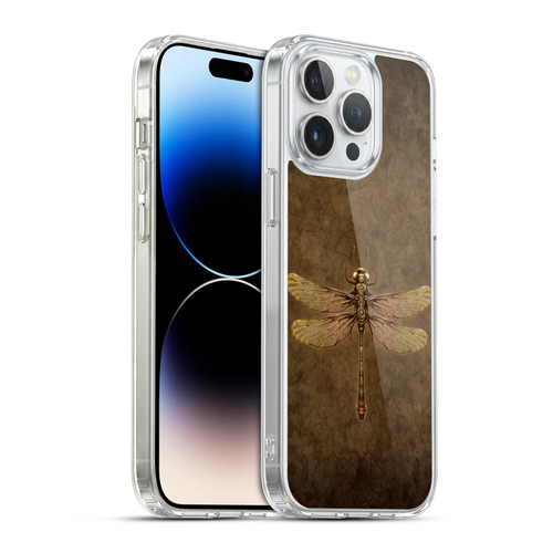 Brigid Ashwood Winged Things Steampunk Dragonfly Soft Gel Case for Apple iPhone 14 Pro Max & MagSafe