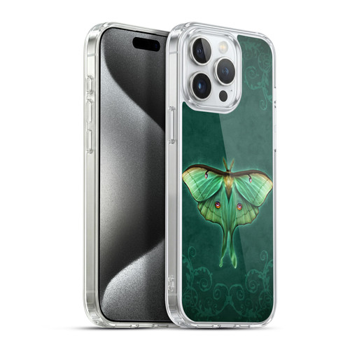 Brigid Ashwood Winged Things Luna Moth Soft Gel Case for Apple iPhone 15 Pro Max & MagSafe