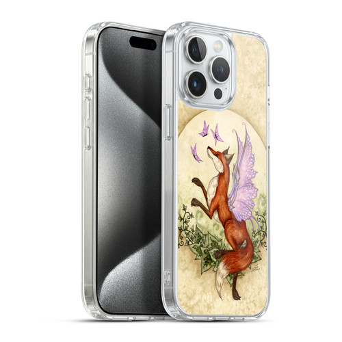 Amy Brown Mythical Fox Fairy Soft Gel Case for Apple iPhone 15 Pro Max & MagSafe