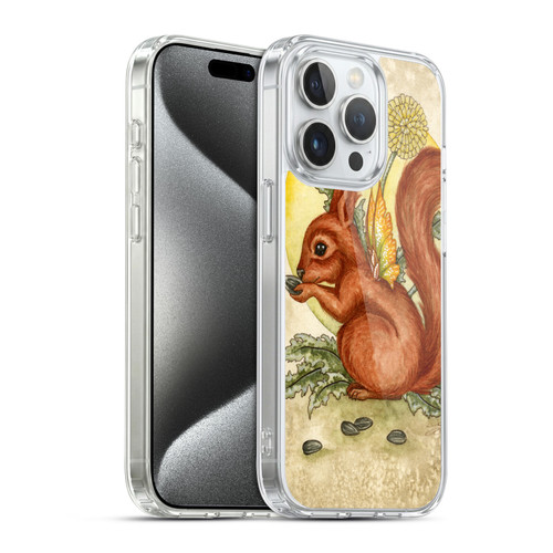 Amy Brown Mythical Fairy Squirrel Soft Gel Case for Apple iPhone 15 Pro & MagSafe