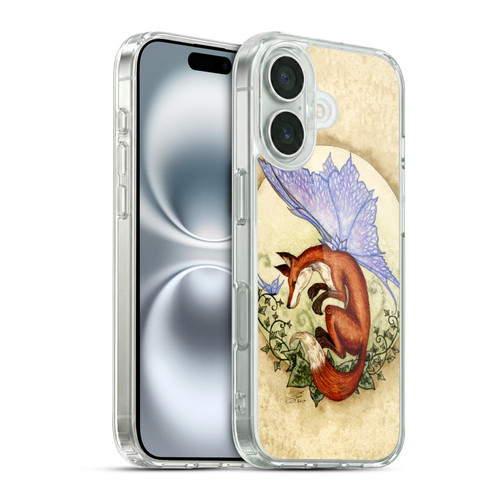 Amy Brown Mythical Curiousity Fox Soft Gel Case for Apple iPhone 16 & MagSafe