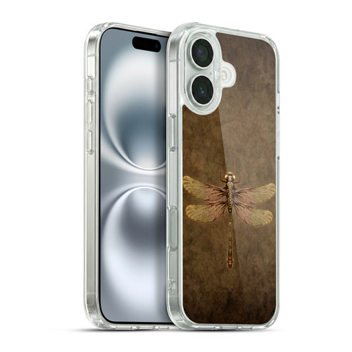Brigid Ashwood Winged Things Steampunk Dragonfly Soft Gel Case for Apple iPhone 16 Plus & MagSafe