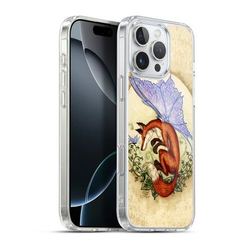 Amy Brown Mythical Curiousity Fox Soft Gel Case for Apple iPhone 16 Pro Max & MagSafe