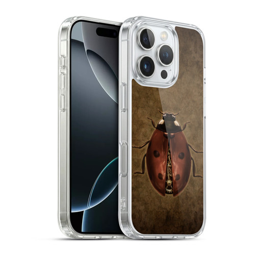 Brigid Ashwood Winged Things Steampunk Ladybug Soft Gel Case for Apple iPhone 16 Pro & MagSafe
