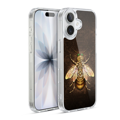 Brigid Ashwood Winged Things Steampunk Bee Soft Gel Case for Apple iPhone 17