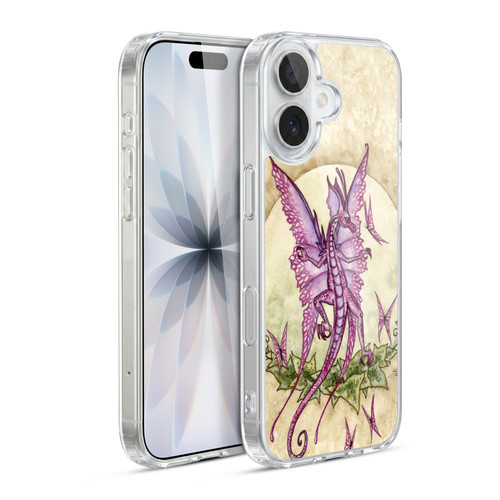 Amy Brown Mythical Pink Dragon Soft Gel Case for Apple iPhone 17
