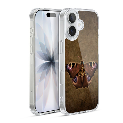 Brigid Ashwood Winged Things Steampunk Peacock Butterfly Soft Gel Case for Apple iPhone 17