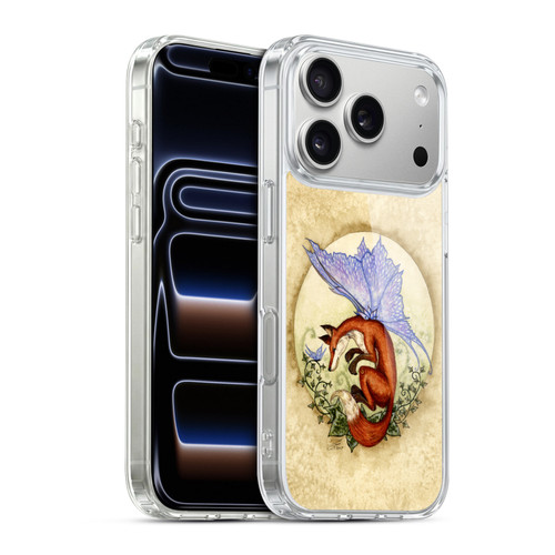 Amy Brown Mythical Curiousity Fox Soft Gel Case for Apple iPhone 17 Pro