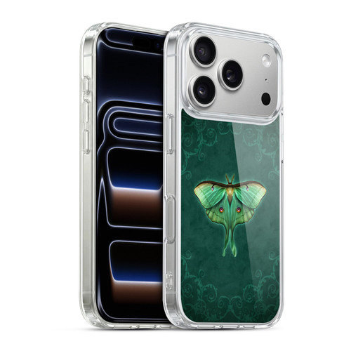 Brigid Ashwood Winged Things Luna Moth Soft Gel Case for Apple iPhone 17 Pro