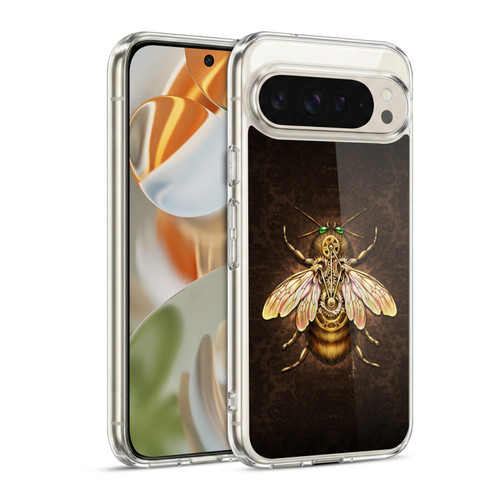 Brigid Ashwood Winged Things Steampunk Bee Soft Gel Case for Google Pixel 9 / Pixel 9 Pro