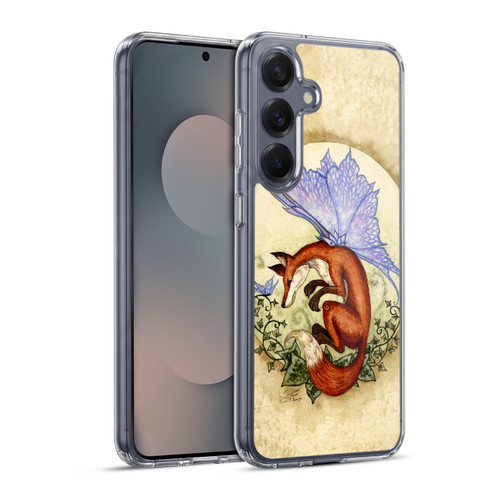 Amy Brown Mythical Curiousity Fox Soft Gel Case for Samsung Galaxy S25+ & MagSafe