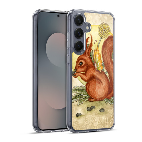 Amy Brown Mythical Fairy Squirrel Soft Gel Case for Samsung Galaxy S25+ & MagSafe
