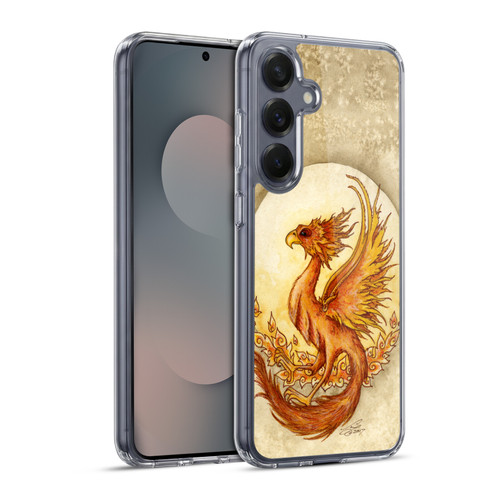 Amy Brown Mythical Fire Element Soft Gel Case for Samsung Galaxy S25+ & MagSafe