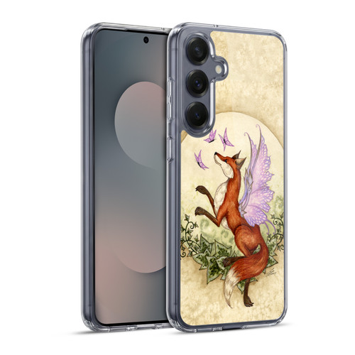 Amy Brown Mythical Fox Fairy Soft Gel Case for Samsung Galaxy S25+ & MagSafe
