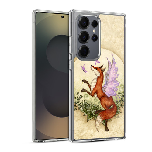 Amy Brown Mythical Fox Fairy Soft Gel Case for Samsung Galaxy S25 Ultra & MagSafe