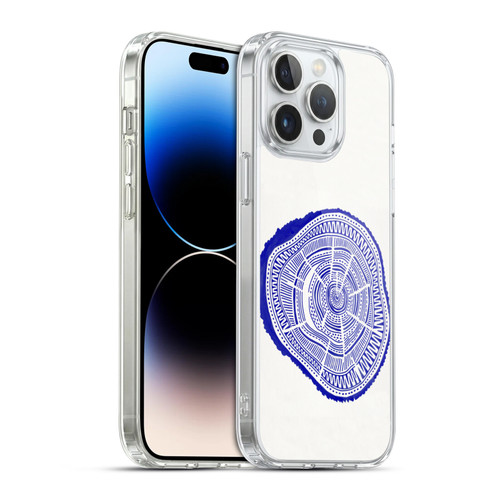 Cat Coquillette Nature Navy Ponderosa Soft Gel Case for Apple iPhone 14 Pro Max & MagSafe