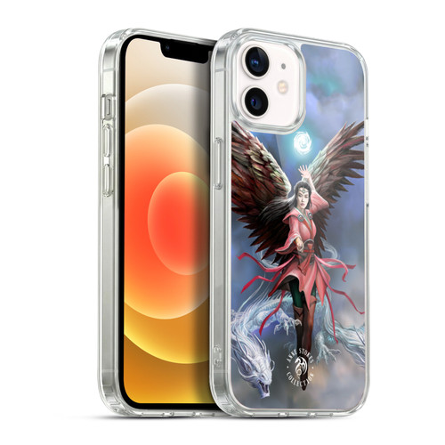 Anne Stokes Female Elementals Air Dragon Soft Gel Case for Apple iPhone 12 / iPhone 12 Pro & MagSafe