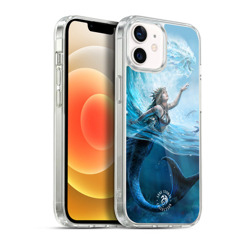 Anne Stokes Female Elementals Water Mermaid Soft Gel Case for Apple iPhone 12 / iPhone 12 Pro & MagSafe