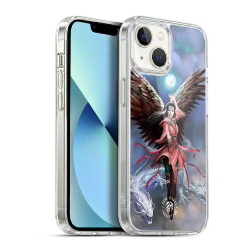 Anne Stokes Female Elementals Air Dragon Soft Gel Case for Apple iPhone 13