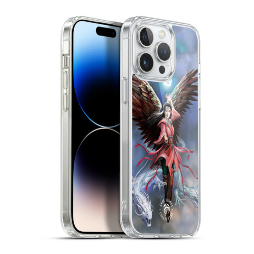 Anne Stokes Female Elementals Air Dragon Soft Gel Case for Apple iPhone 13 Pro Max & MagSafe