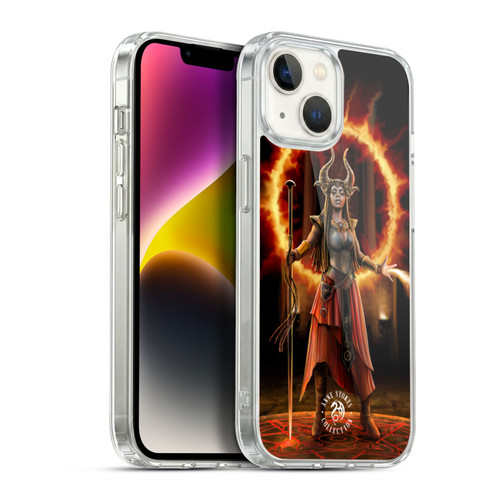 Anne Stokes Female Elementals Fire Soft Gel Case for Apple iPhone 14