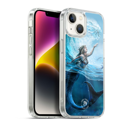 Anne Stokes Female Elementals Water Mermaid Soft Gel Case for Apple iPhone 14