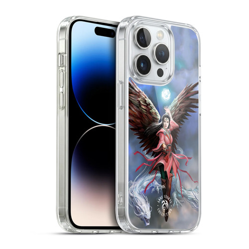 Anne Stokes Female Elementals Air Dragon Soft Gel Case for Apple iPhone 14 Pro & MagSafe
