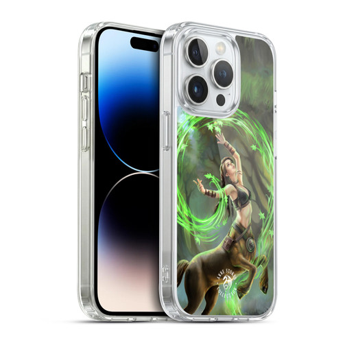 Anne Stokes Female Elementals Earth Centaur Soft Gel Case for Apple iPhone 14 Pro & MagSafe