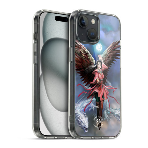 Anne Stokes Female Elementals Air Dragon Soft Gel Case for Apple iPhone 15 & MagSafe